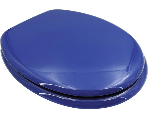 Abattant WC bleu