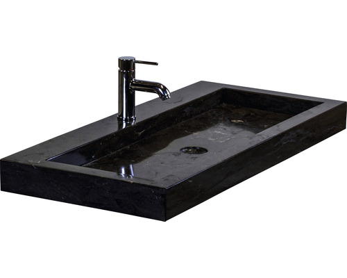 Vasque en pierre naturelle avec robinet