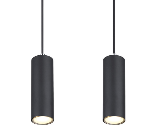 Deux suspensions cylindriques