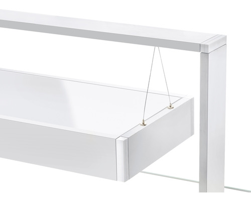 Gros plan d''une lampe de plante LED suspendue