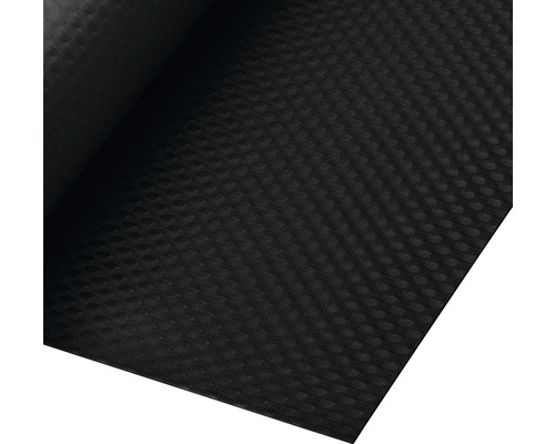 Tapis antidérapant noir à motif à picots