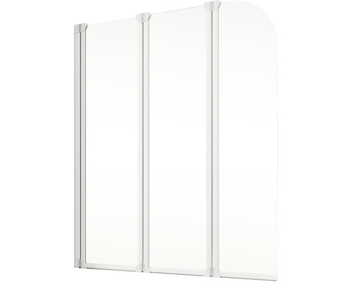 Paroi de douche en verre avec cadre