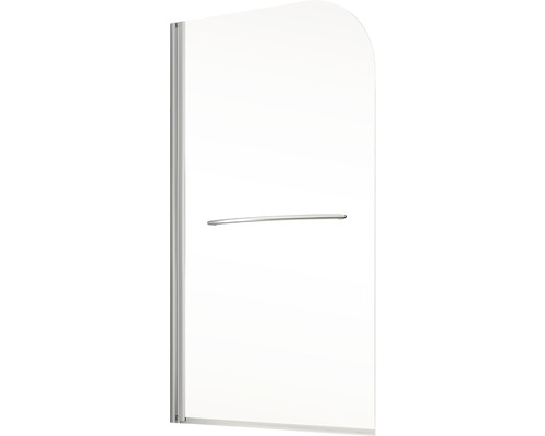 Paroi de douche avec poignée