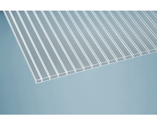Plaque translucide en plastique
