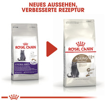 Royal Canin Katzenfutter für sterilisierte Katzen ab 12 Jahren, neues Aussehen, verbesserte Rezeptur
