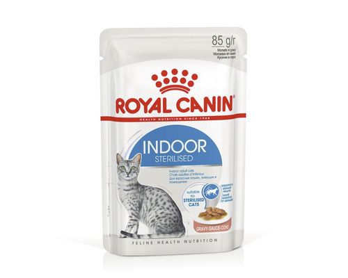 Royal Canin Indoor Sterilised Katzenfutter im 85-Gramm-Beutel