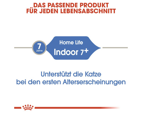 Home Life Indoor 7+ Katzenfutter für Katzen ab sieben Jahren