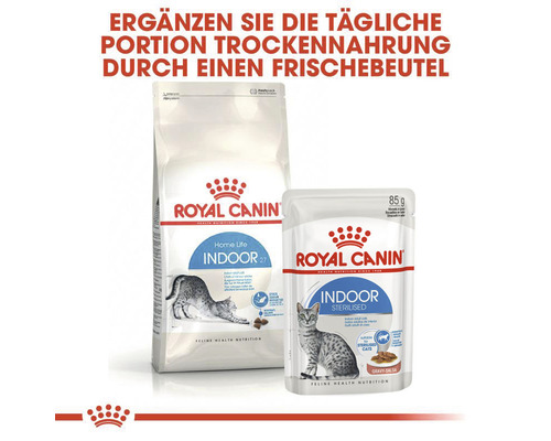 Royal Canin Indoor Trockenfutter und Feuchtfutter für Katzen