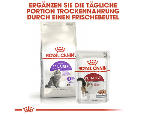 Royal Canin Katzentrockenfutter und Frischebeutel für Katzen