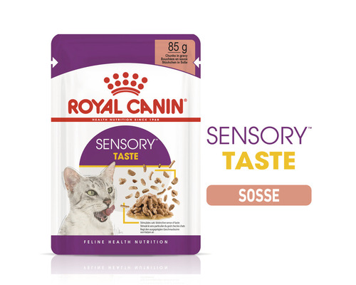 Royal Canin Sensory Taste Katzenfutter im 85-Gramm-Beutel