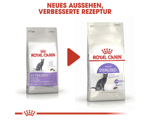 Royal Canin Sterilised Katzenfutter im Vergleich: Neues Aussehen, verbesserte Rezeptur