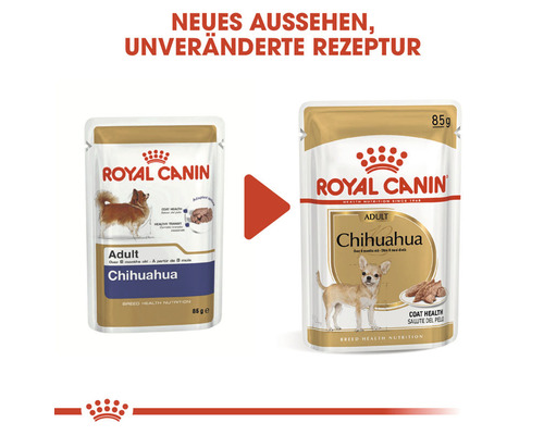 Royal Canin Chihuahua Adult Hundenahrung im neuen Aussehen