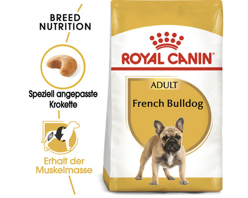 Royal Canin Adult French Bulldog Hundefutter Produktverpackung