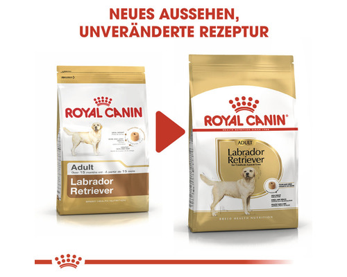 Royal Canin Labrador Retriever Adult Hundefutter, neue Verpackung