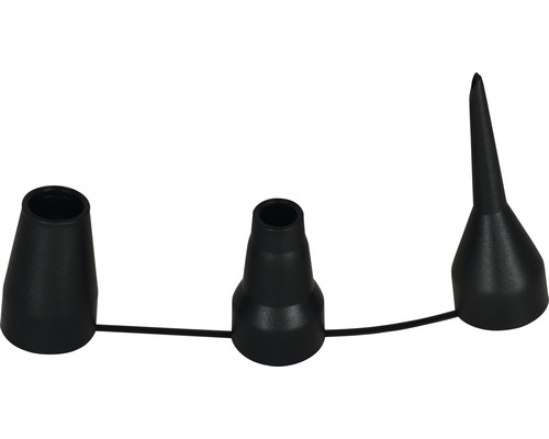 Trois embouts de buse pour appareils de nettoyage