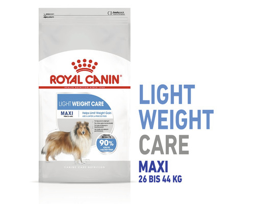 Royal Canin Light Weight Care Maxi Hundefutter Verpackung