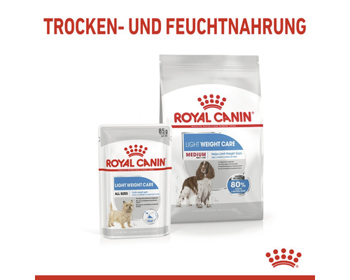 Royal Canin Light Weight Care Trocken- und Feuchtnahrung für Hunde