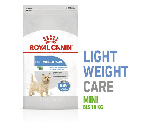 Royal Canin Light Weight Care Mini Hundetrockenfutter bis 10 kg Packung