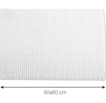 Tapis de bain rectangulaire, 50x80 cm