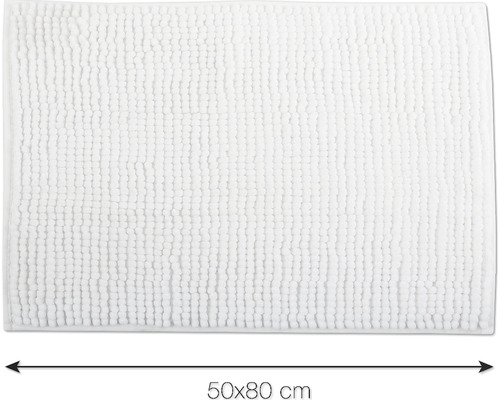 Tapis de bain rectangulaire, 50x80 cm