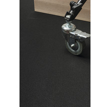 Detailansicht einer Möbelrolle mit Feststellbremse