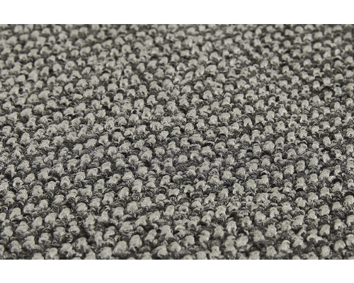 Nahaufnahme eines grauen Teppichs