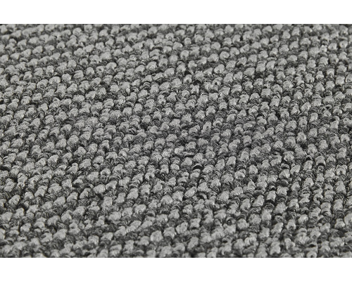 Nahaufnahme eines grauen Teppichs