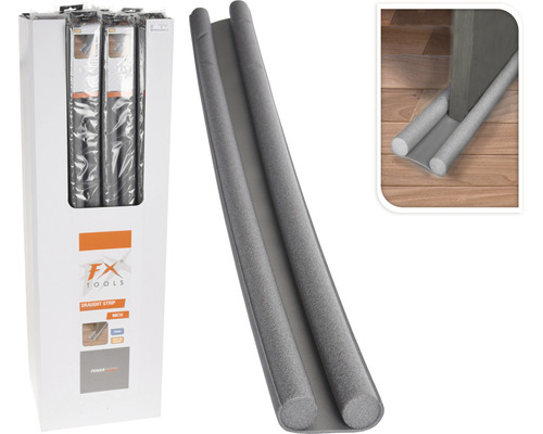 Boudin de porte avec emballage et exemple d''utilisation