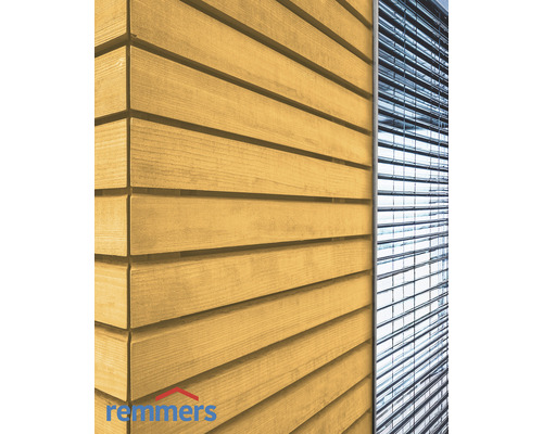Façade en bois et stores