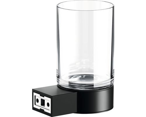 Gobelet à brosse à dents avec support pour montage mural