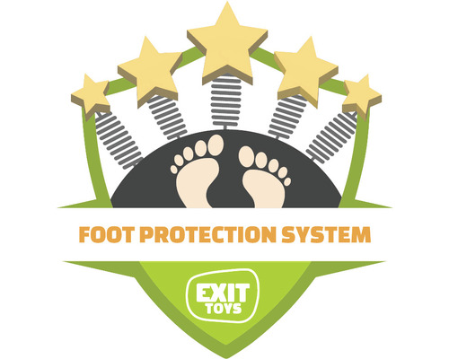 Symbole du système de protection des pieds