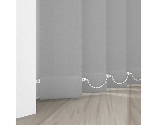 Stores verticaux gris pour fenêtres