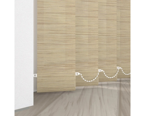 Store vertical en tissu avec chaînette de commande pour la décoration de fenêtre