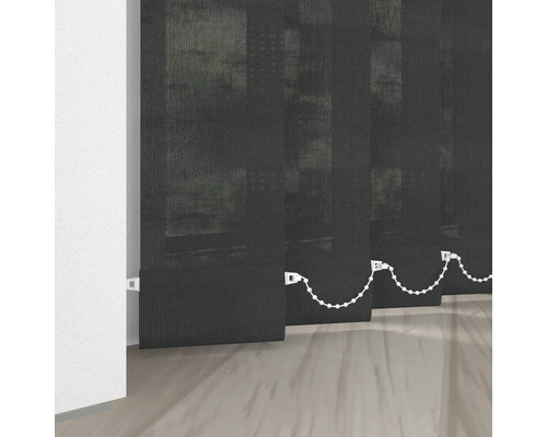 Store vénitien vertical en tissu