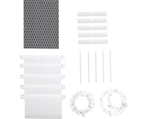 Moustiquaire avec accessoires pour fenêtres