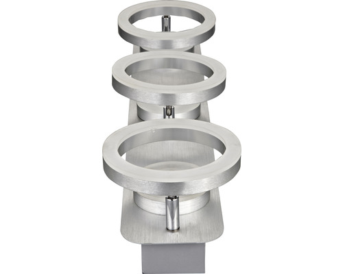 Porte-boissons en métal à trois anneaux