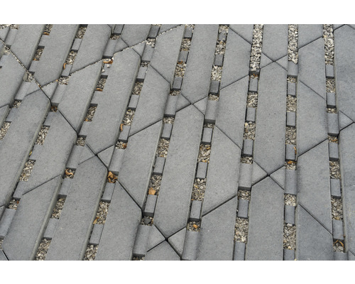 Verbundpflastersteine mit Kiesfugen für den Aussenbereich