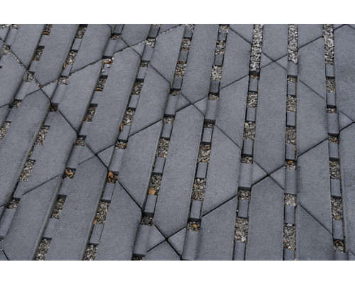 Pavés imbriqués avec joints de gravier pour l''extérieur