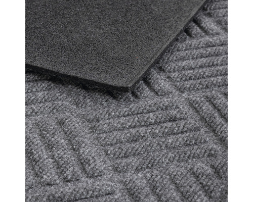 Paillasson avec structure rainurée