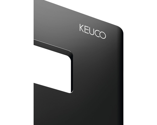 Keuco Logo auf einem Badaccessoire