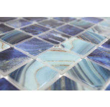 Mosaïque de verre VP56384PUR carré ECO ROYAL 38 PUR 31,6x31,6cm