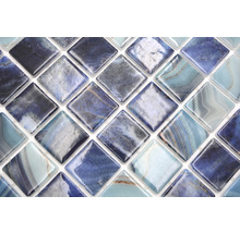 Mosaïque de verre VP56384PUR carré ECO ROYAL 38 PUR 31,6x31,6cm