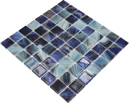 Carreau de mosaïque carré en verre