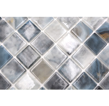 Mosaïque de verre VP56386PUR carré ECO AIR FORCE 38 PUR 31,6x31,6cm