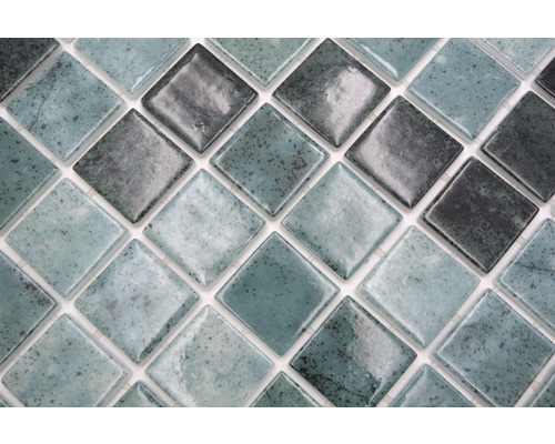 Carreaux de mosaïque en verre de format carré