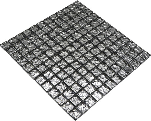 Quadratische Mosaikfliese aus Glas