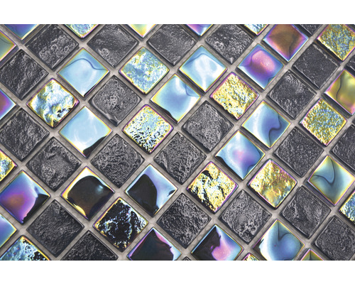 Gros plan de carreaux de mosaïque carrés