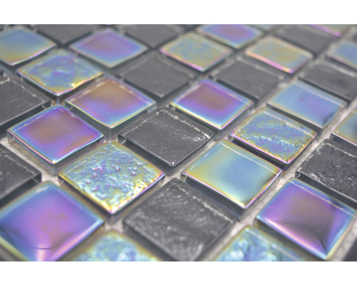 Gros plan de carreaux de mosaïque carrés