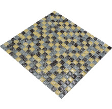 Mosaïque carrée en verre