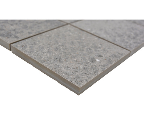 Carreau de sol gris en détail